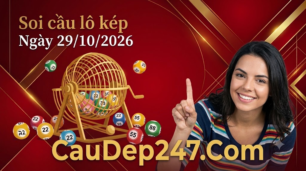 Soi cầu lô kép Ngày 29/10/2026
